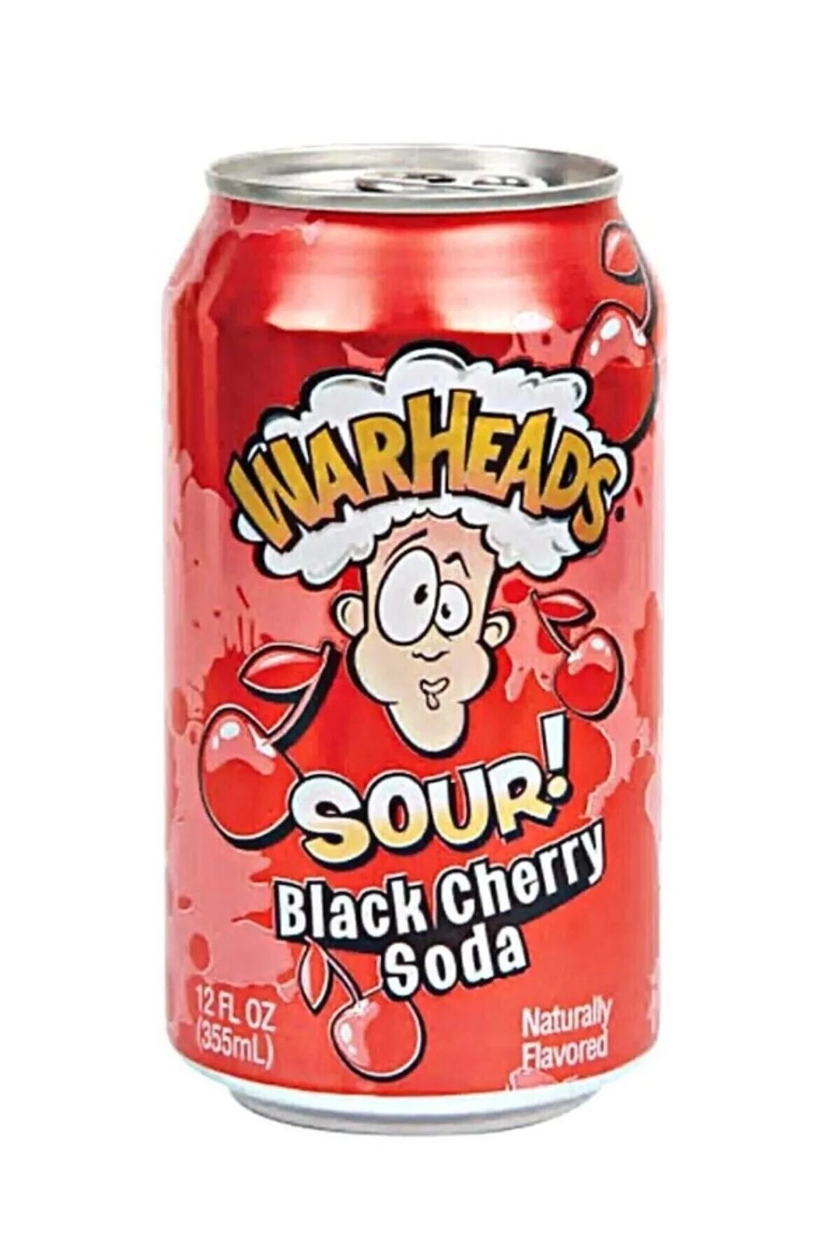 Warheads Siyah Kiraz Soda - 