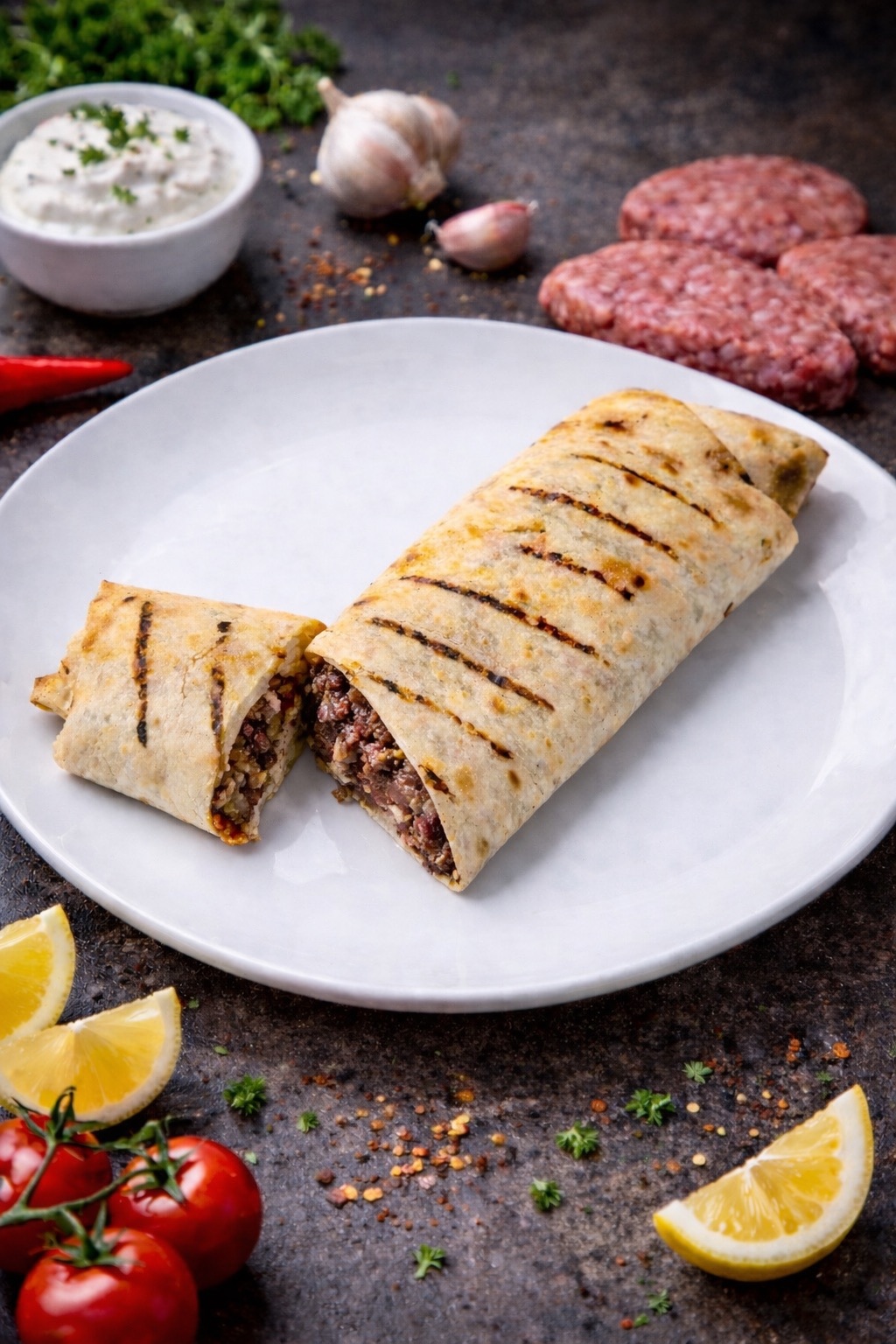 صاج بوسني لحم