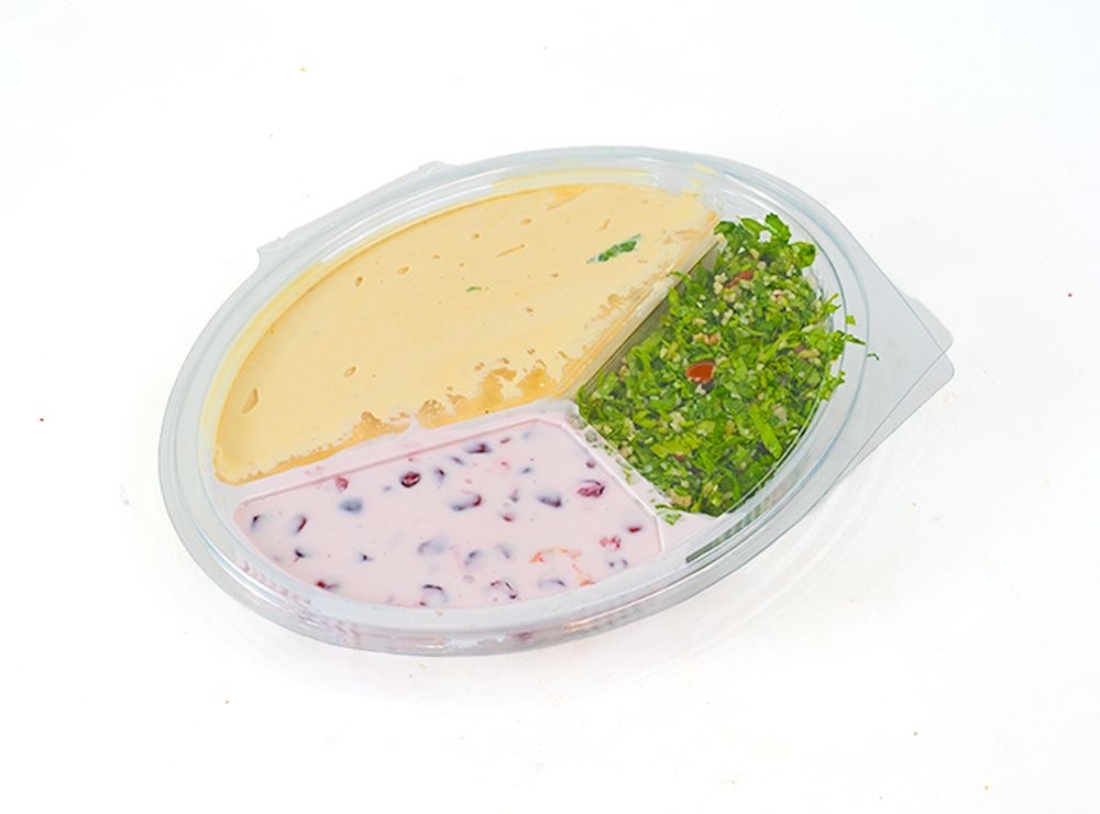 صحن مقبلات وسط