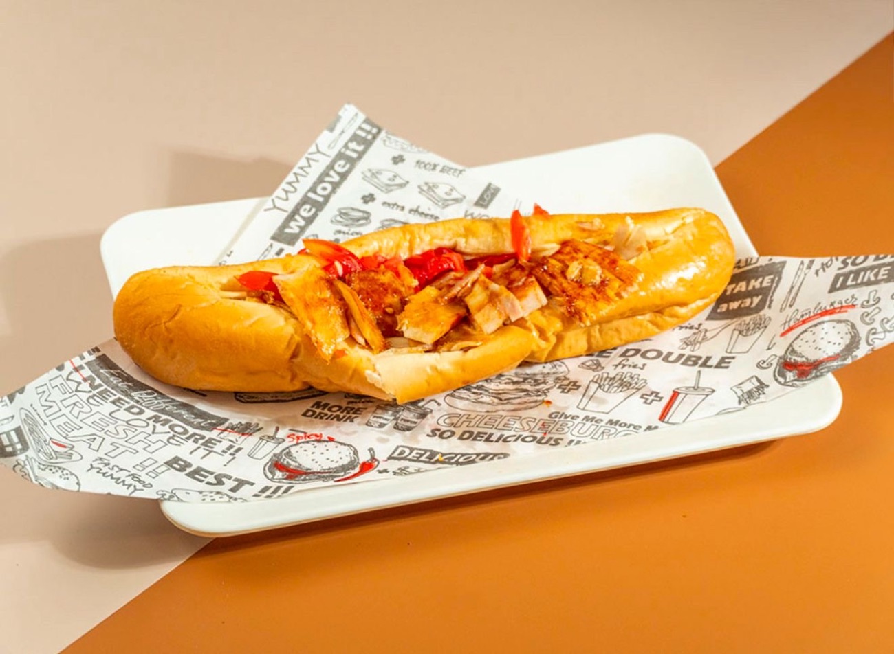 سندوش شاورما دجاج