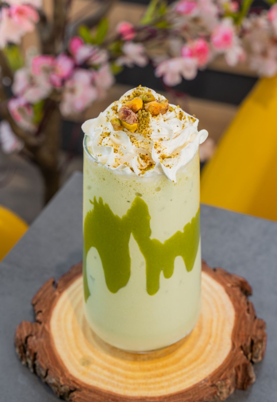 ميلك شيك بيستاشيو